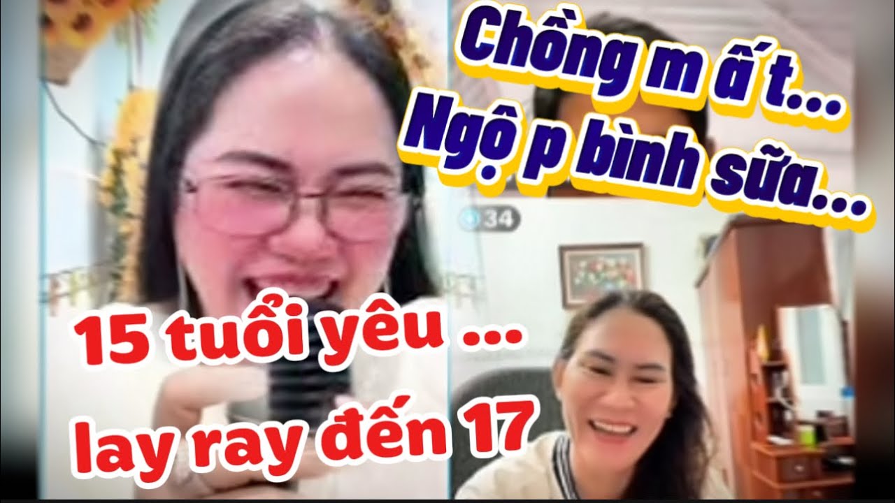 💕Chồng Chị  đi xa…rất mãn nguyện vì được ôm 2 bình sữa … no nê…🤣🤣