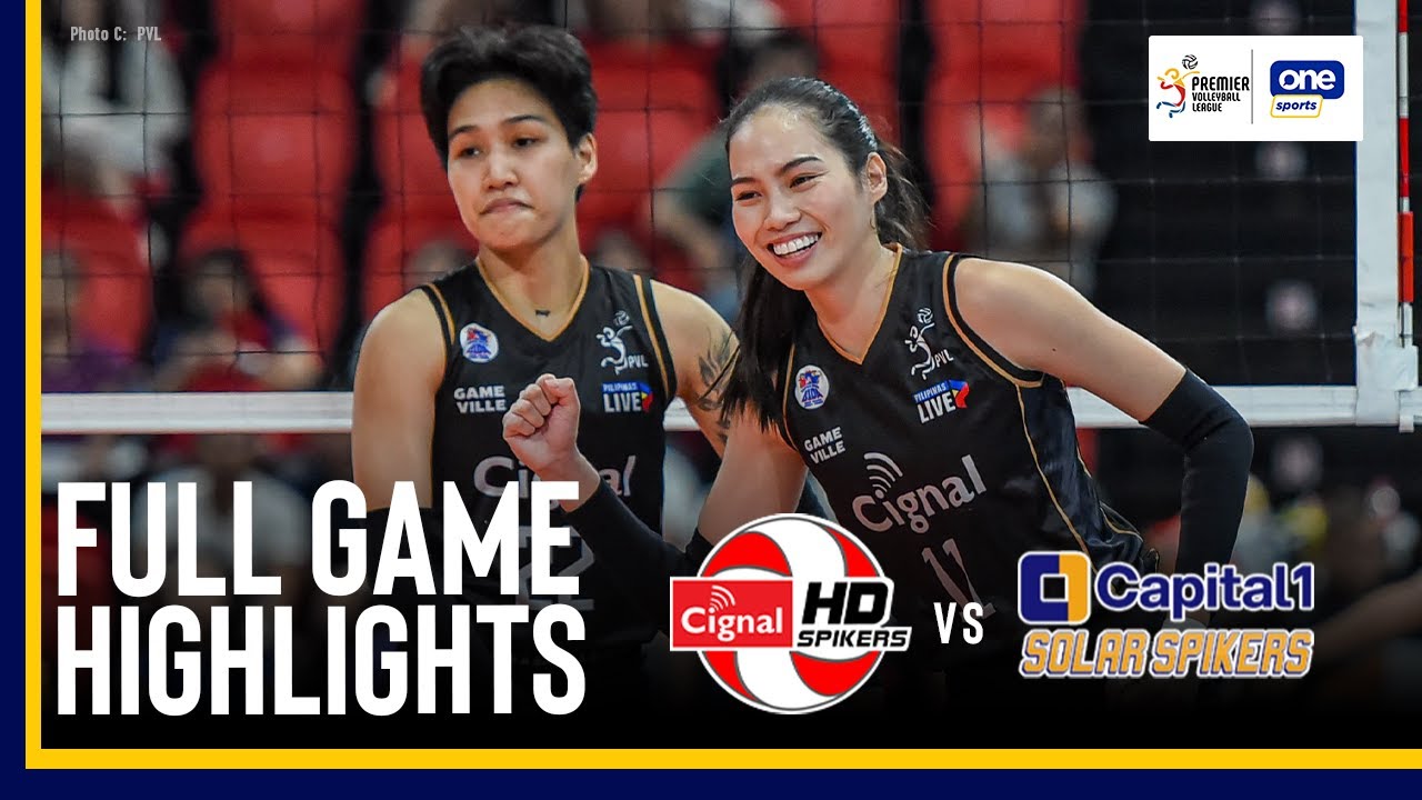 CIGNAL vs CAPITAL1 | FULL GAME HIGHLIGHTS | 2024 PVL REINFORCED CONFERENCE | JULY 27, 2024