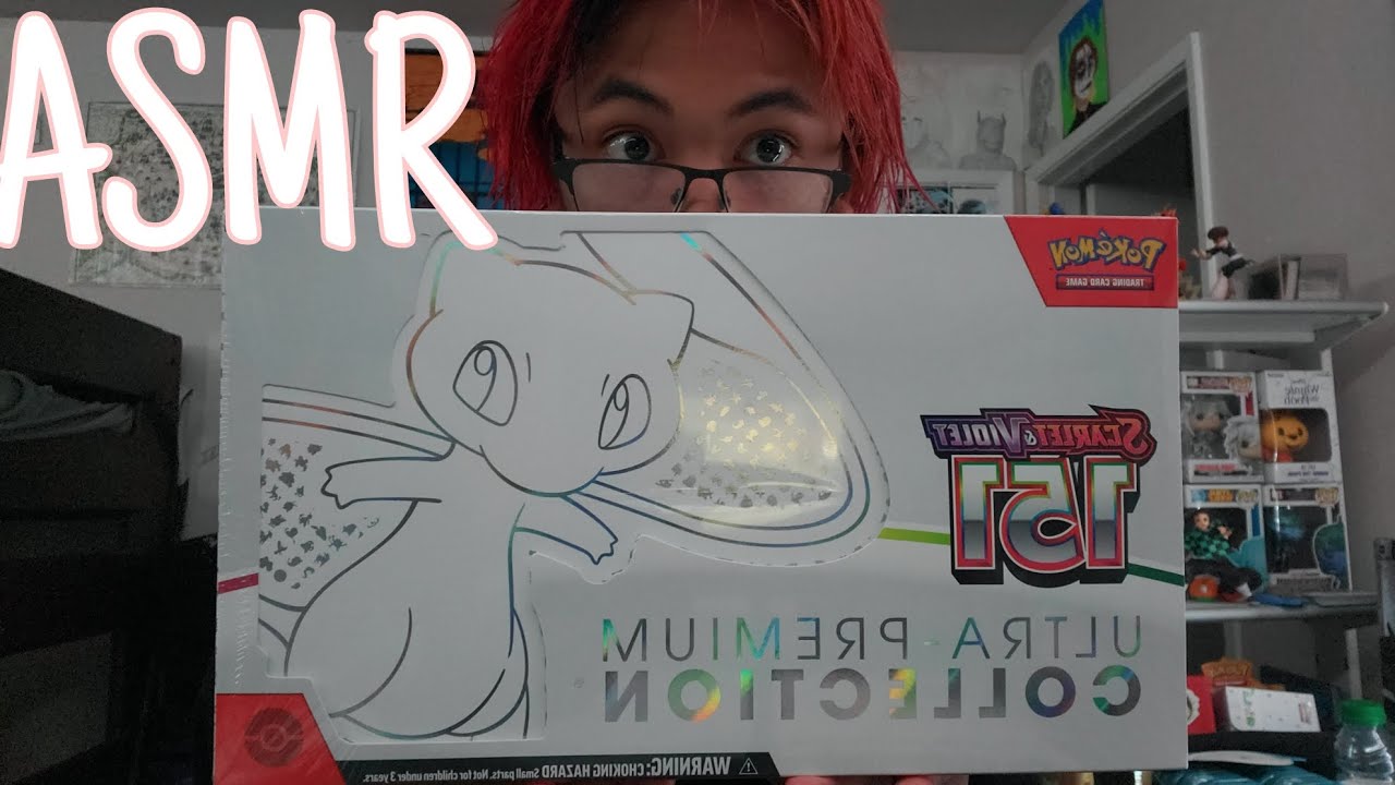ASMR ~ Pokemon 151 Ultra Premium Collection Opening ~ Whispering, Tapping, Etc.