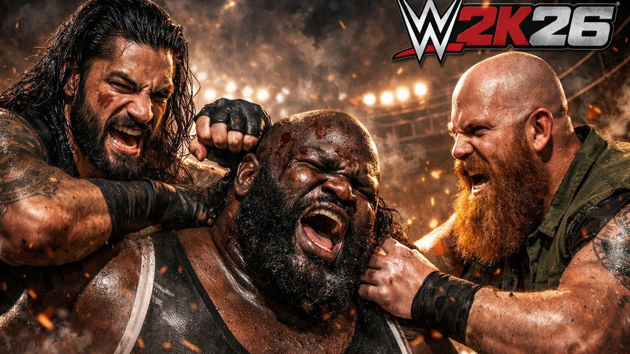 Roman Reigns vs Edge vs Mark Henry – Epic Triple Threat Battle