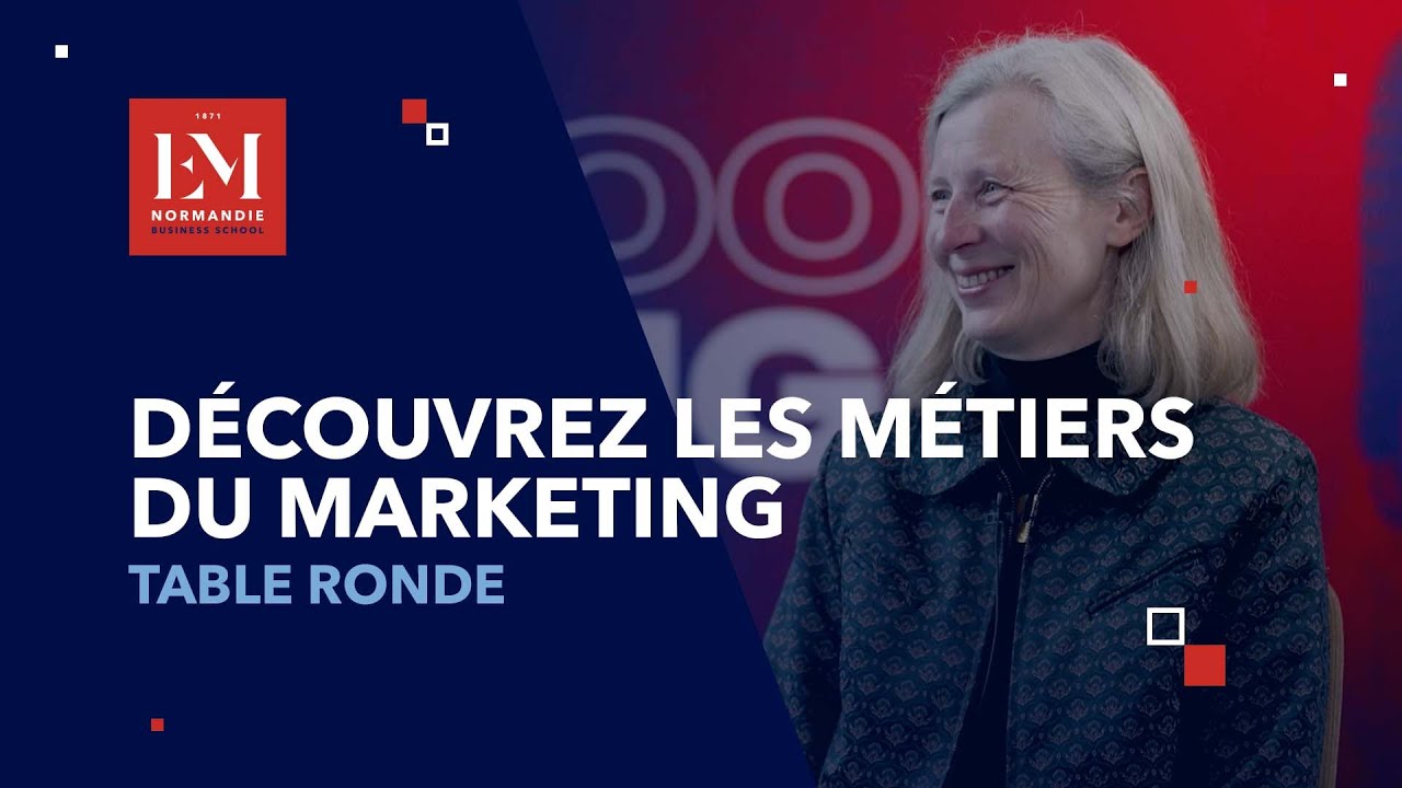 Table ronde : découvrez les métiers du marketing