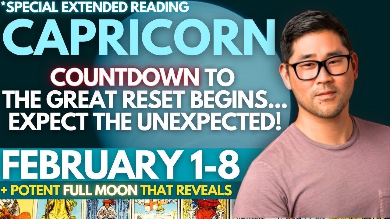 Capricorn - YOU HAVE THE LONGEST READING BECAUSE 🌠 Feb 1-8 Tarot Horoscope
