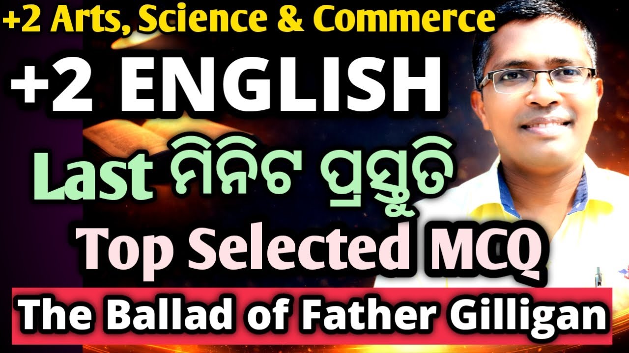 Xii English Selected mcq on 
