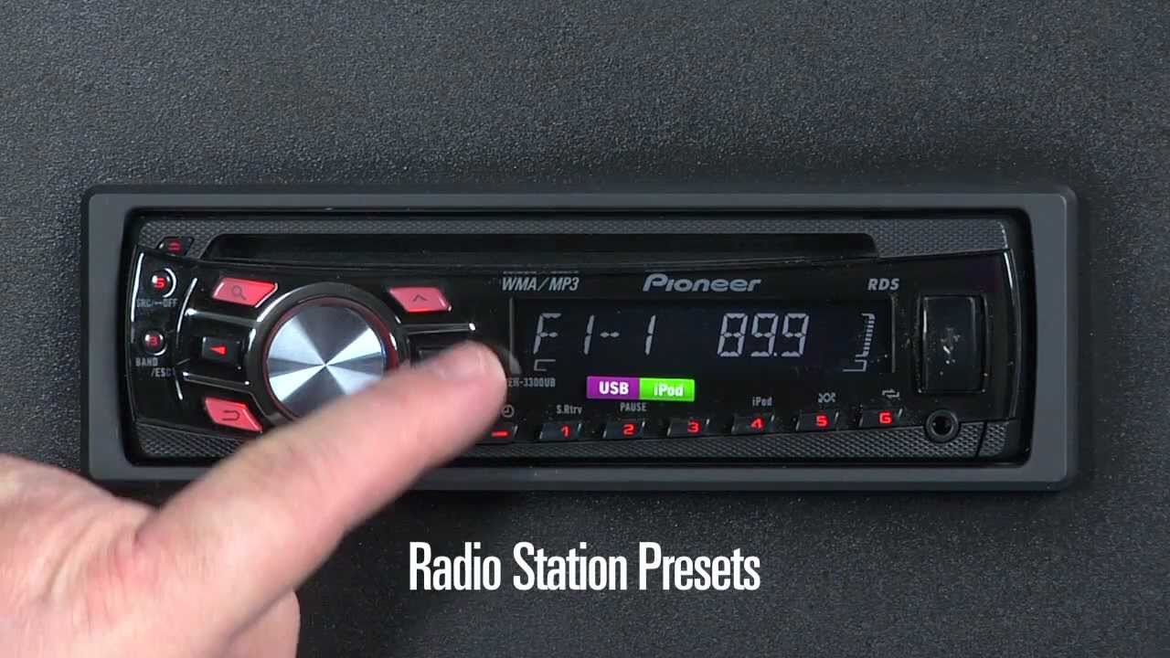 FAQ- DEH-3300UB- Tuner Functions