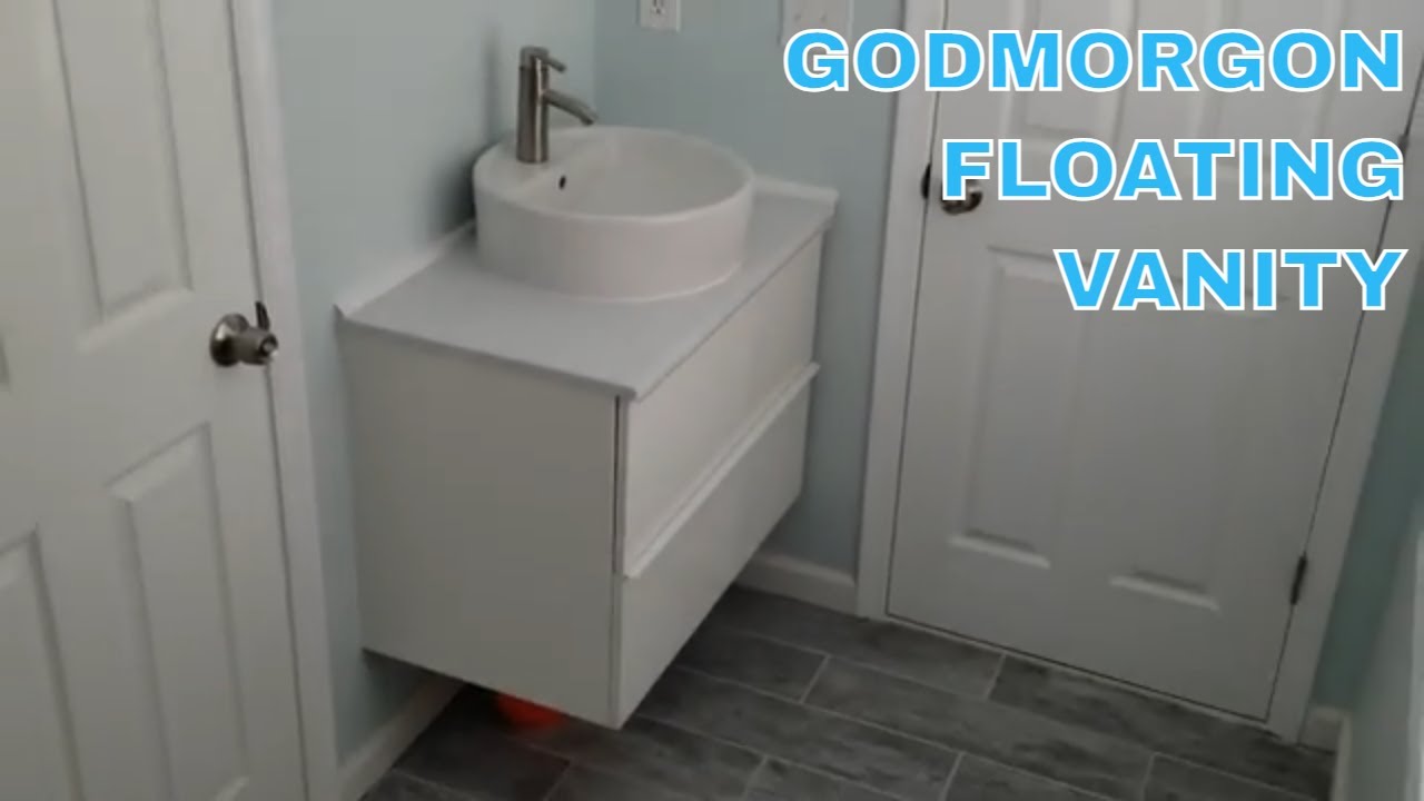 IKEA Godmorgon Bathroom Vanity | Floating Wall Mount Vanity