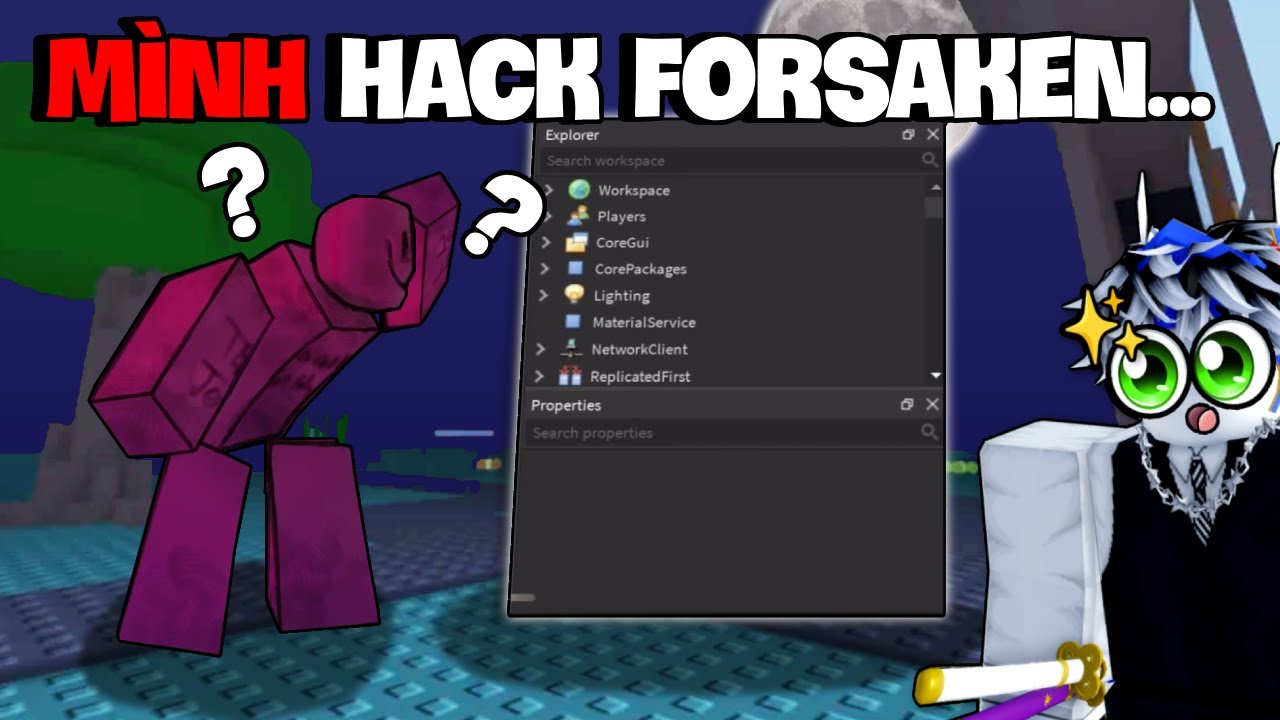 Mình Thực Sự DÙNG HACK Cực Bá Trong FORSAKEN...