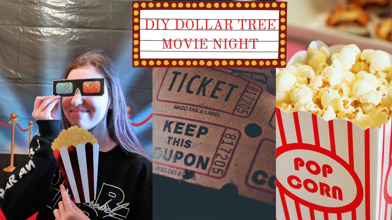 DOLLAR TREE MOVIE NIGHT| AFFORDABLE THEATER SETUP AT HOME