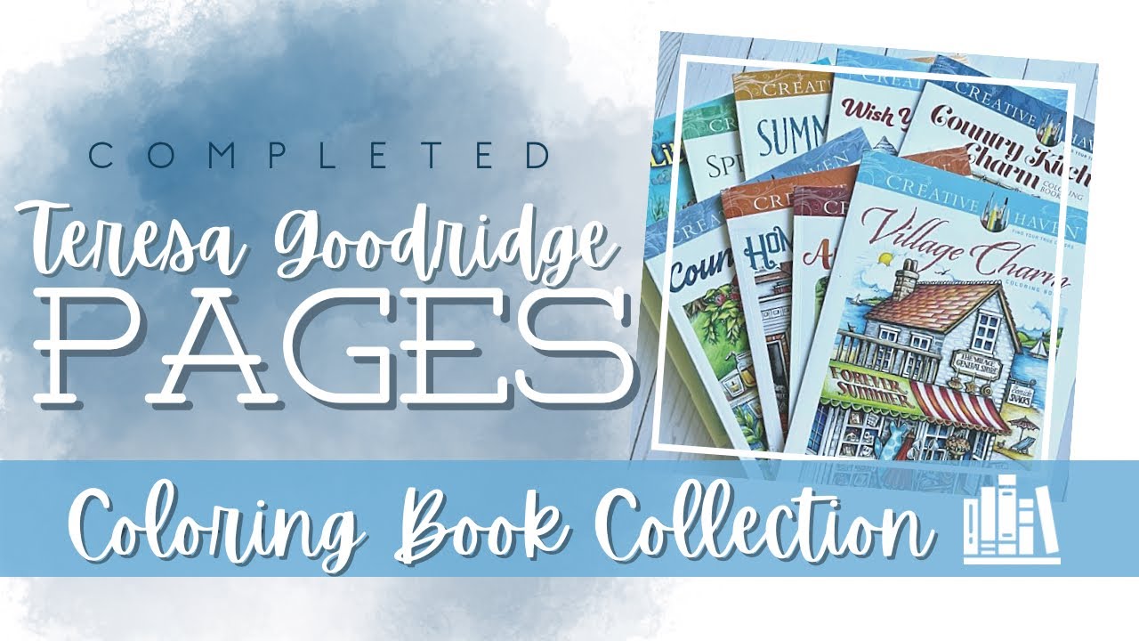 Completed Pages, WIPs and Quick Flips of all My Teresa Goodridge Books