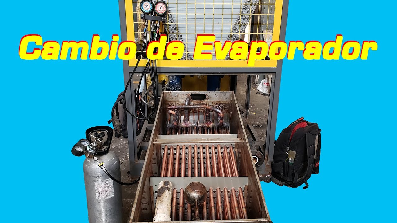Problemas Con el Evaporador Viejo Así Que Ahí Sale