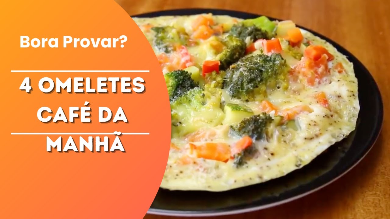 4 Receitas de Omeletes para um Caf&eacute; Manh&atilde; Saud&aacute;vel e F&aacute;cil