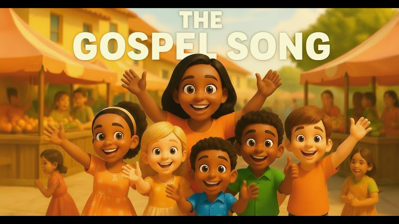 THE GOSPEL SONG | Children of light with Aunty Mitchelle | Bible songs