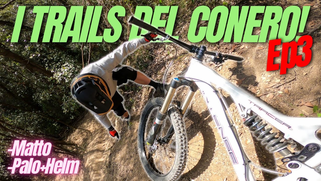 I TRAILS DEL CONERO Ep3: IL MATTO E IL PALO+HELM!! -PASSAGGI TECNICI IN MTB- 🤪💀
