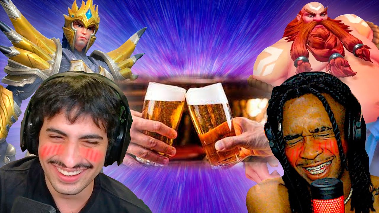 J4 E GRAGAS NO URF - BEBUM QUE BATE EM VELHO