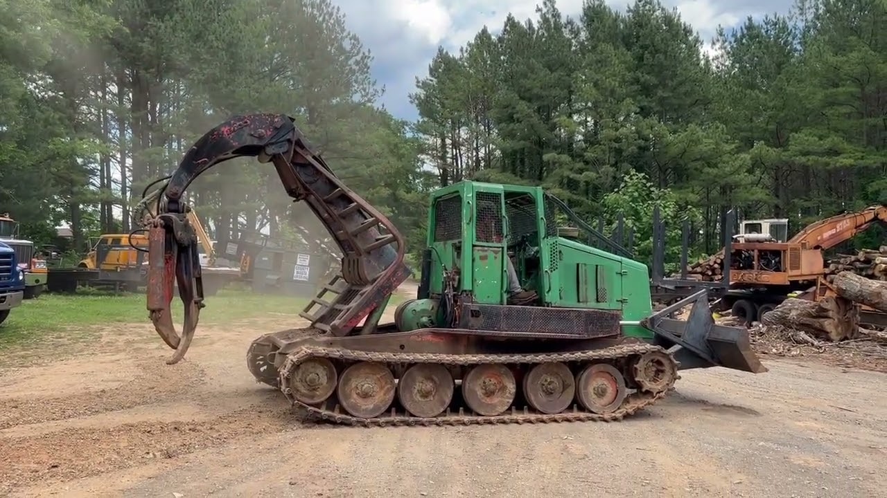 FMC 210CA Track Skidder UP FOR AUCTION JULY 20th