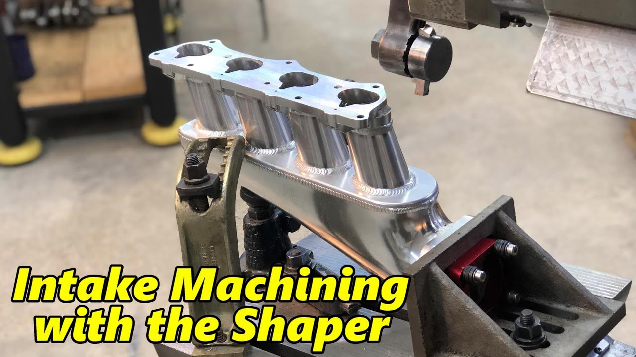 Machining an Intake Manifold in the G&E Shaper