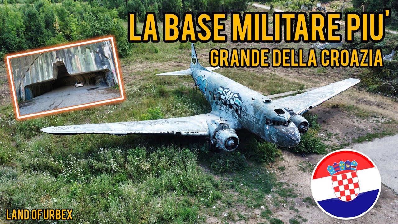 ŽELJAVA, la più GRANDE BASE MILITARE ABBANDONATA della Croazia | URBEX CROAZIA | LAND OF URBEX
