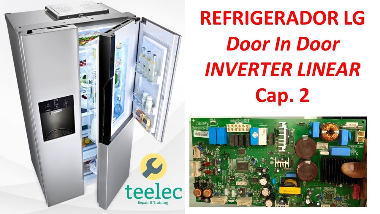 LG  INVERTER LINEAR COMPRESSOR Capitulo 2 Comprobar Voltajes En Tarjeta Electrónica