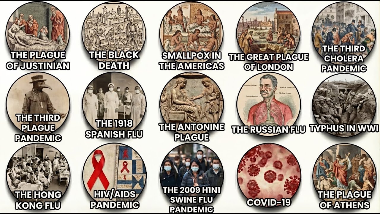 The Deadliest Pandemics That Changed History Explained