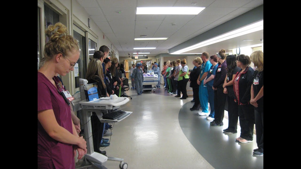 Organ donors now receiving honor walks at OSF HealthCare St. Francis