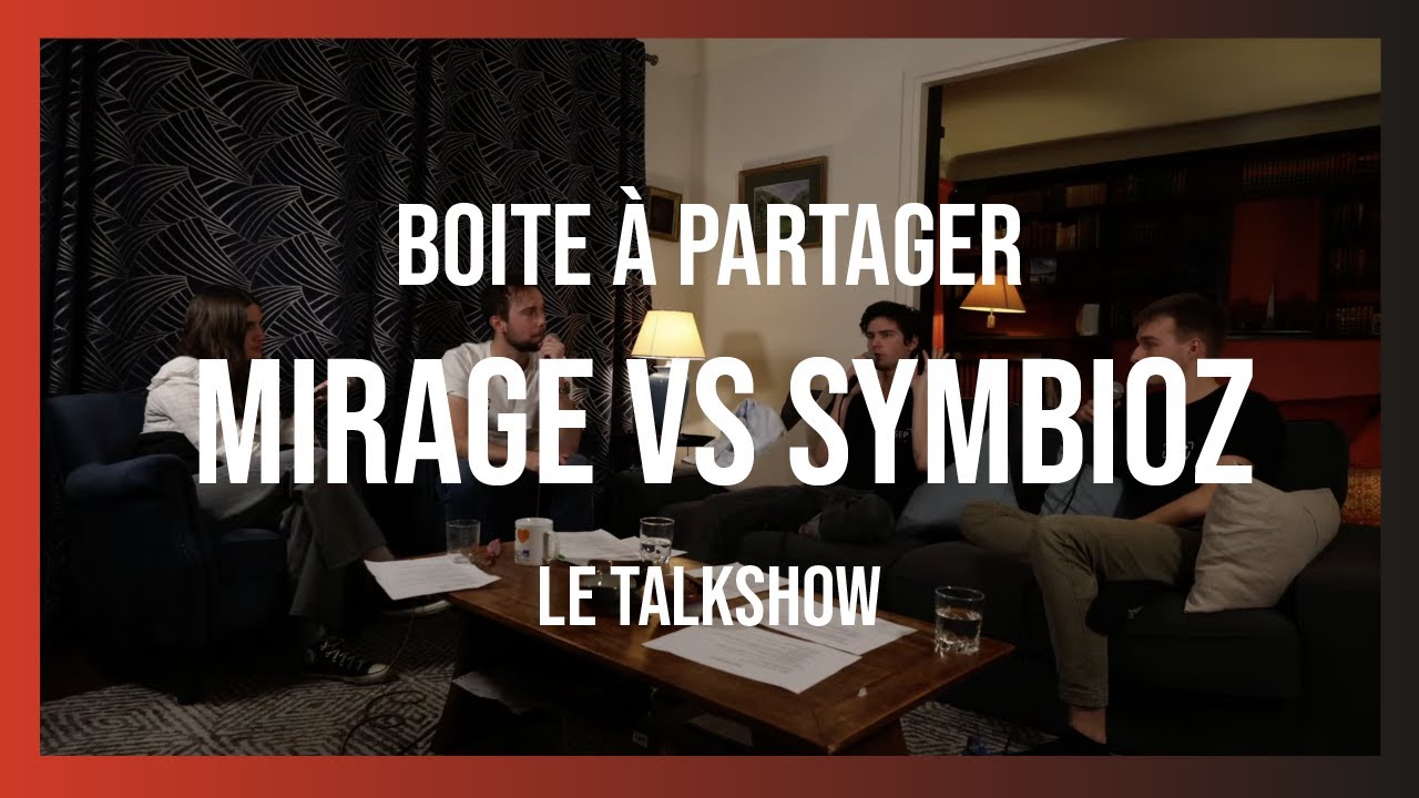 Boite à Partager spécial Docu Mirage VS Symbioz