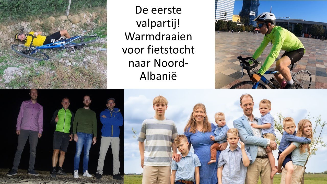 De eerste valpartij - Tijmen en Maarten in Albanië - Familie Blom Vlog 52