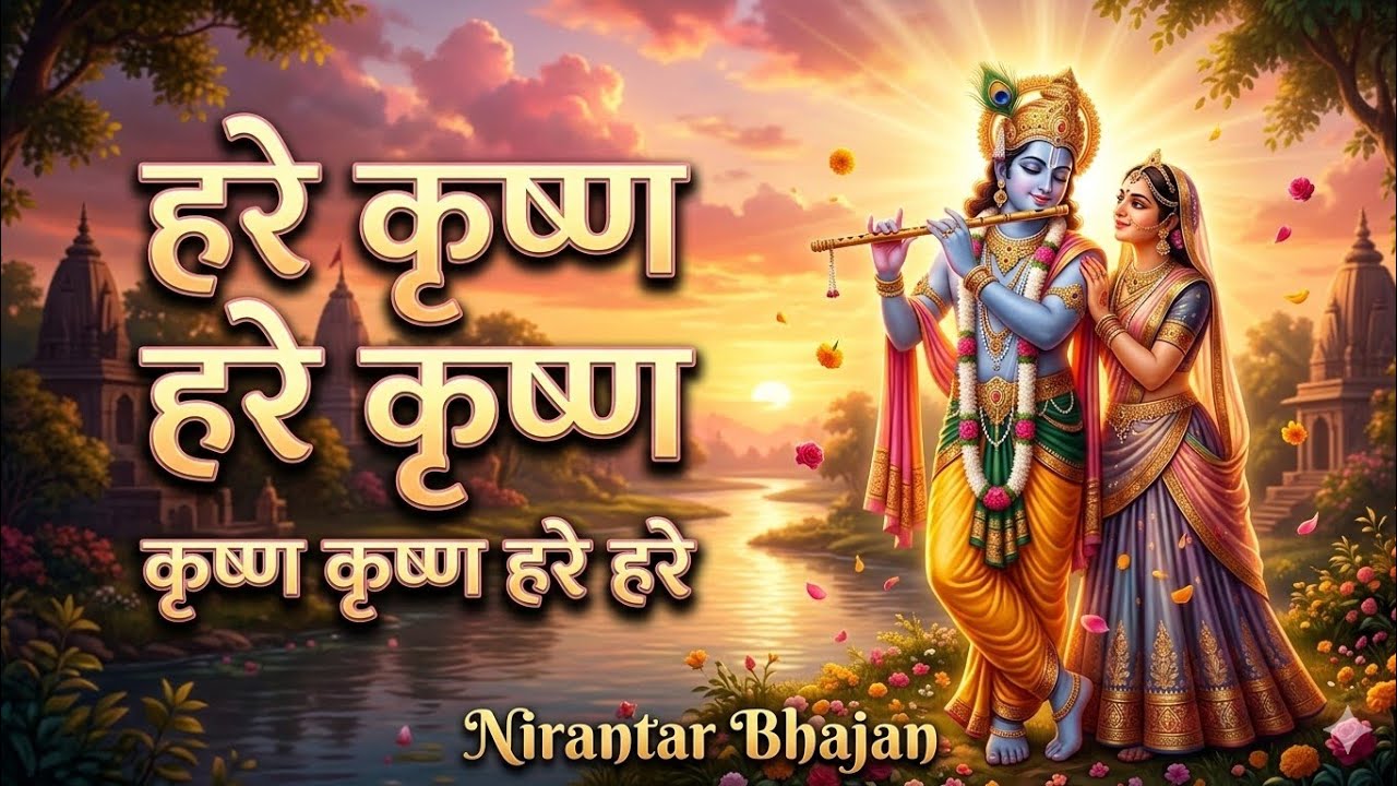 हरे कृष्ण हरे कृष्ण | Hare Krishna Mahamantra Bhajan | Radha Krishna Bhajan 2026 | Nirantar Bhajan