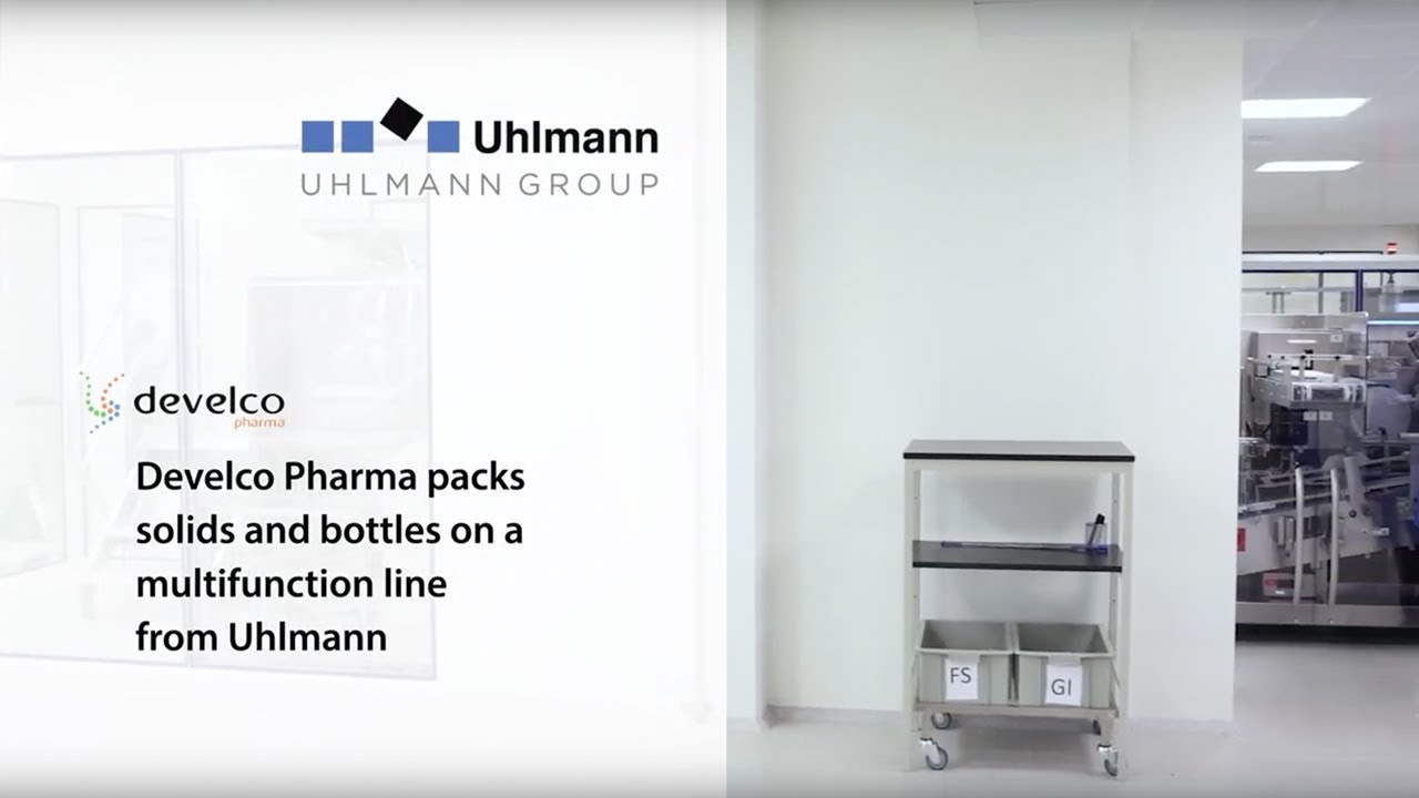 Uhlmann BEC 200 - Bottles and solid products packed on a single line