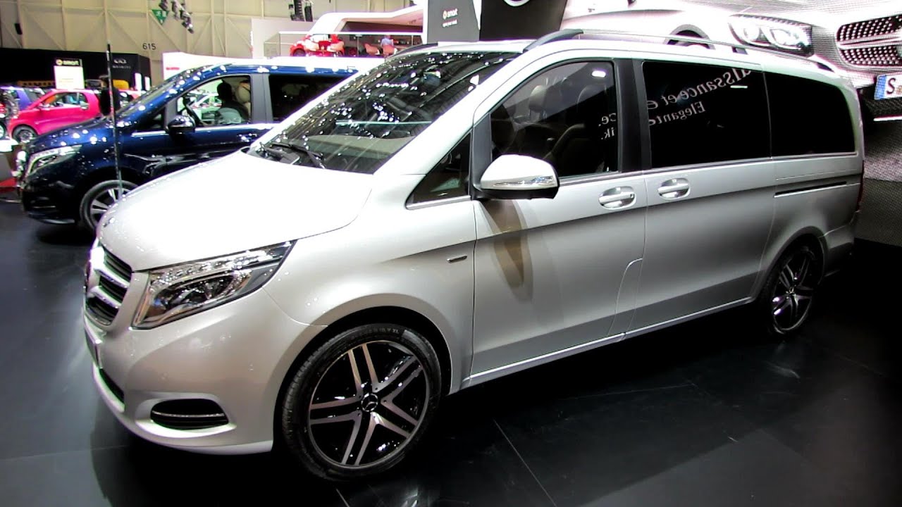 2015 Mercedes V-Class V250 Edition1--Exterior, Interior Walkaround-Debut at 2014 Geneva Motor Show