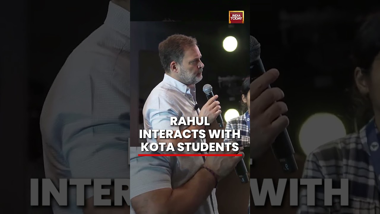 Rahul Gandhi Addresses Students in Coaching Hub Kota Talks about Education & Future #rahulgandhi