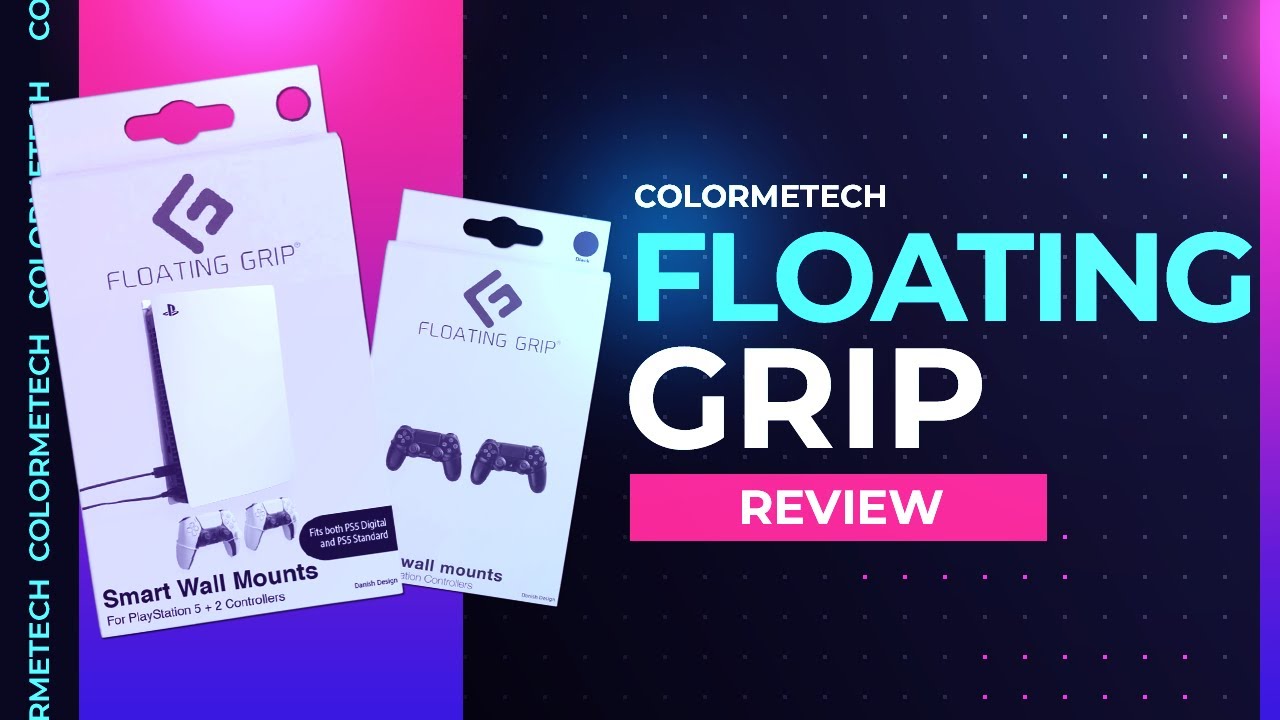 Floating Grip Smart Wall Mount Review for PS5 and Gaming Controllers