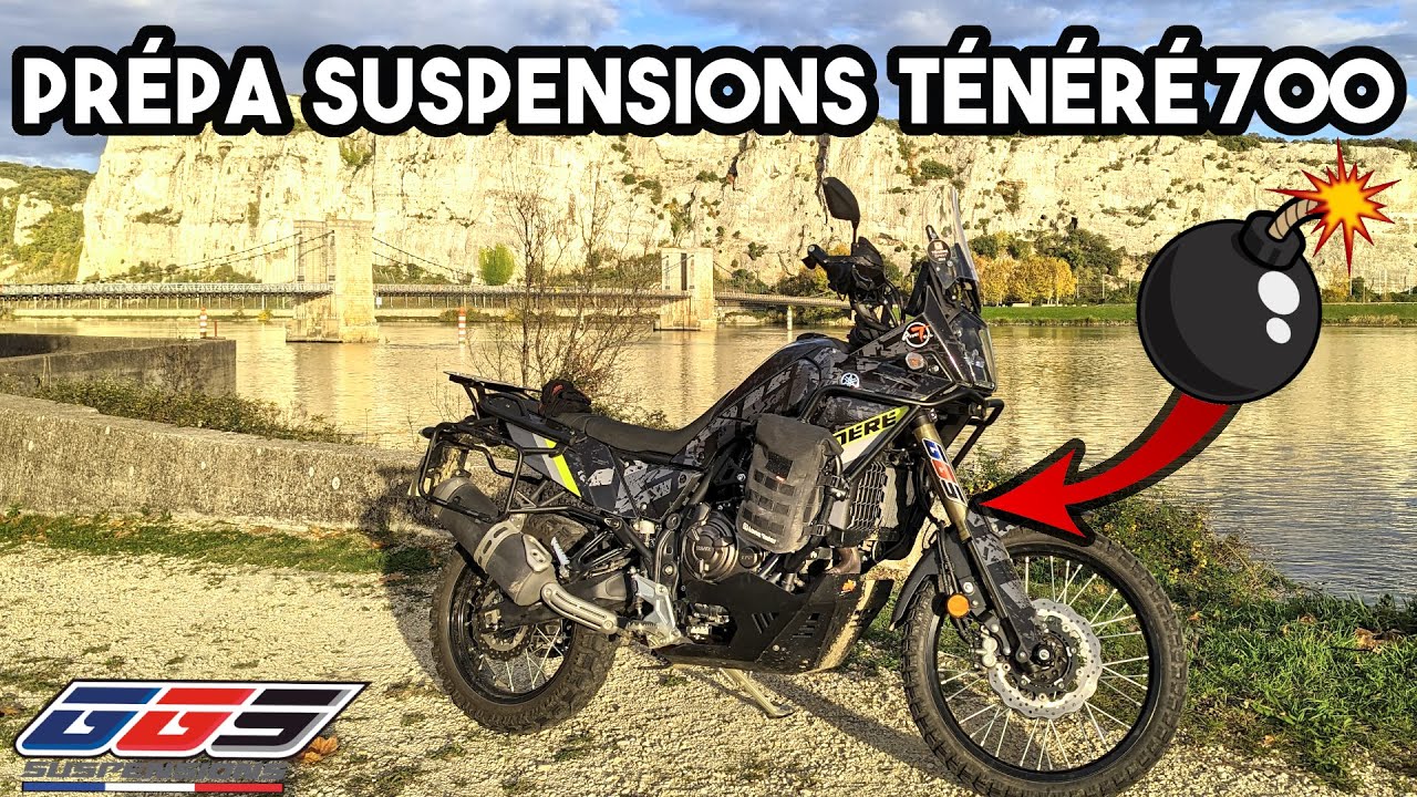 Préparation suspensions Ténéré 700 💣 et graissage roulements ⚠️ : une NOUVELLE T7 !!! 🥳