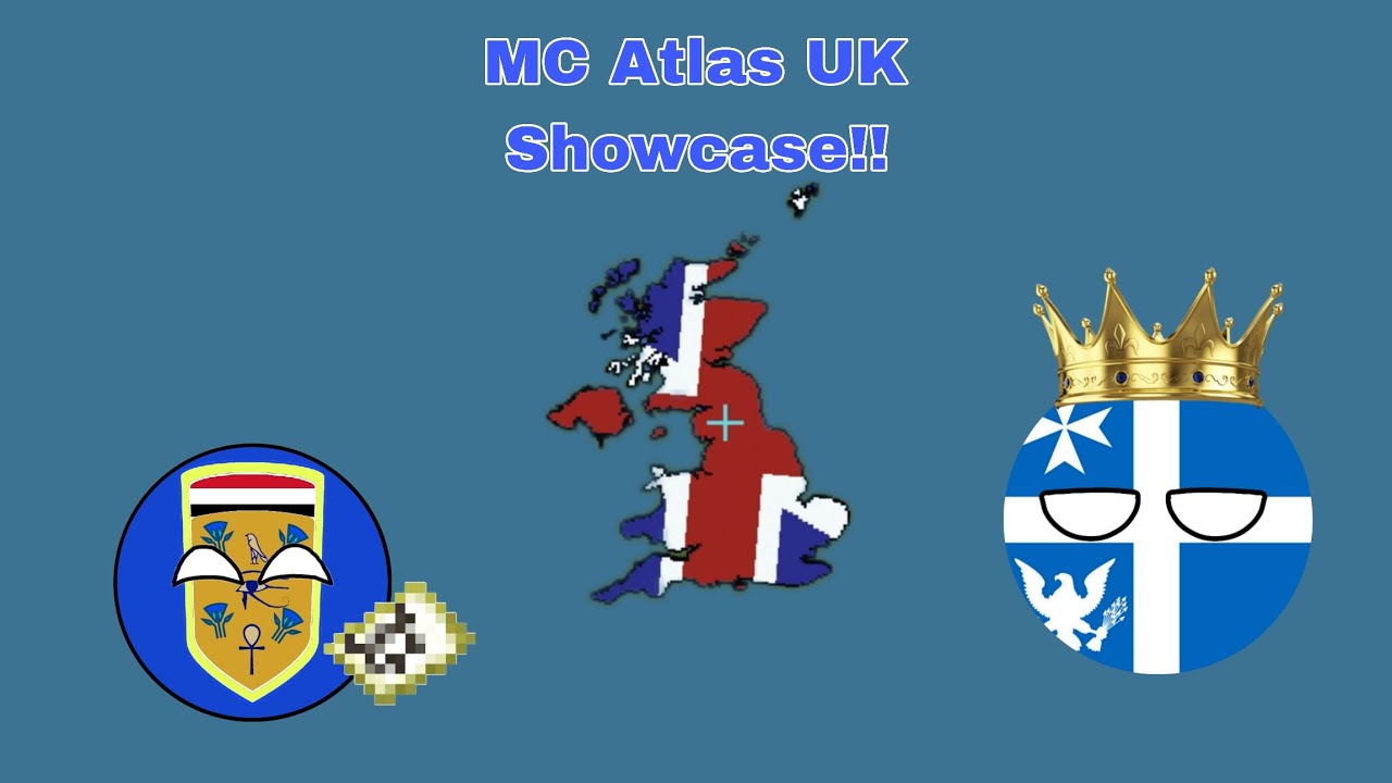 United Kingdom - MC Atlas World Flag Map Showcase 
