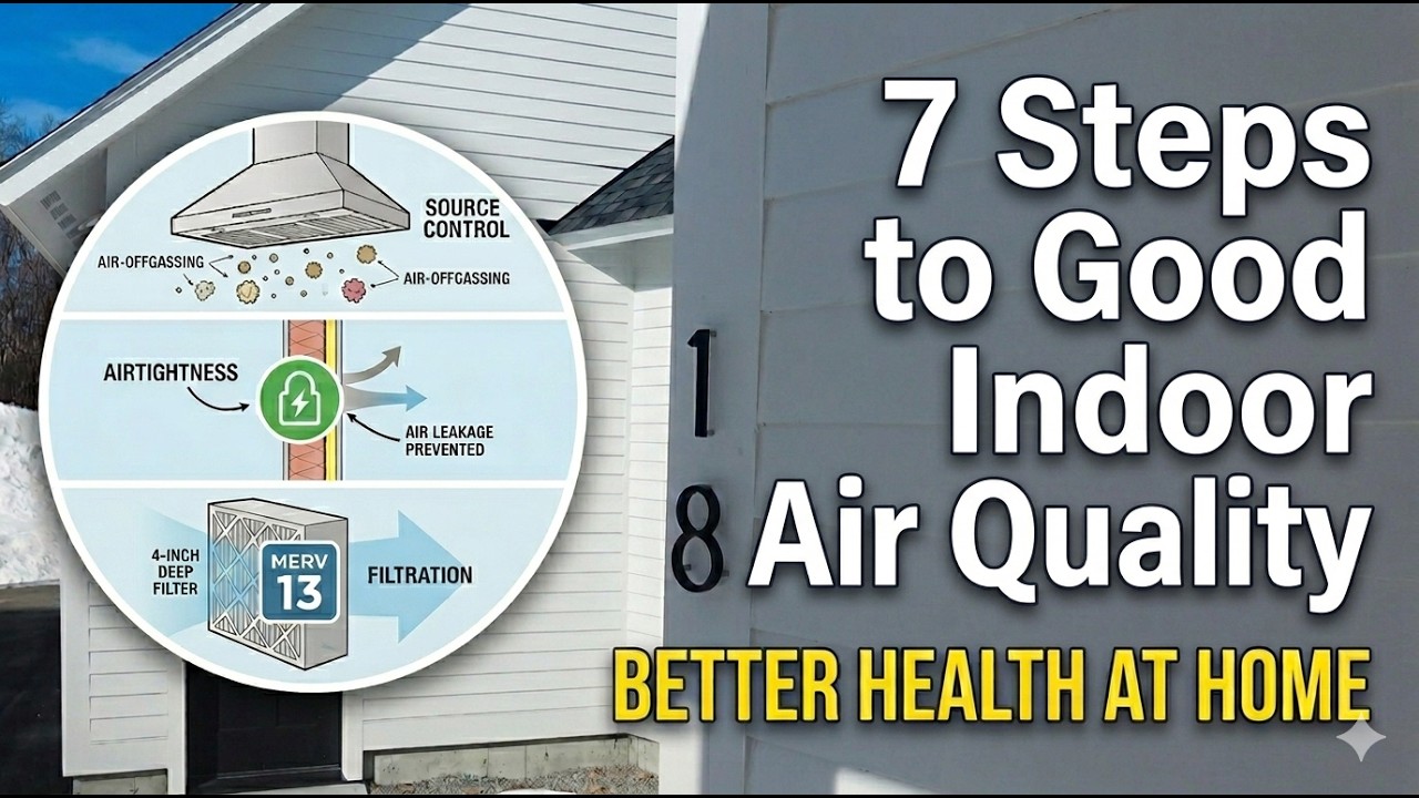 7 Steps to good indoor air quality