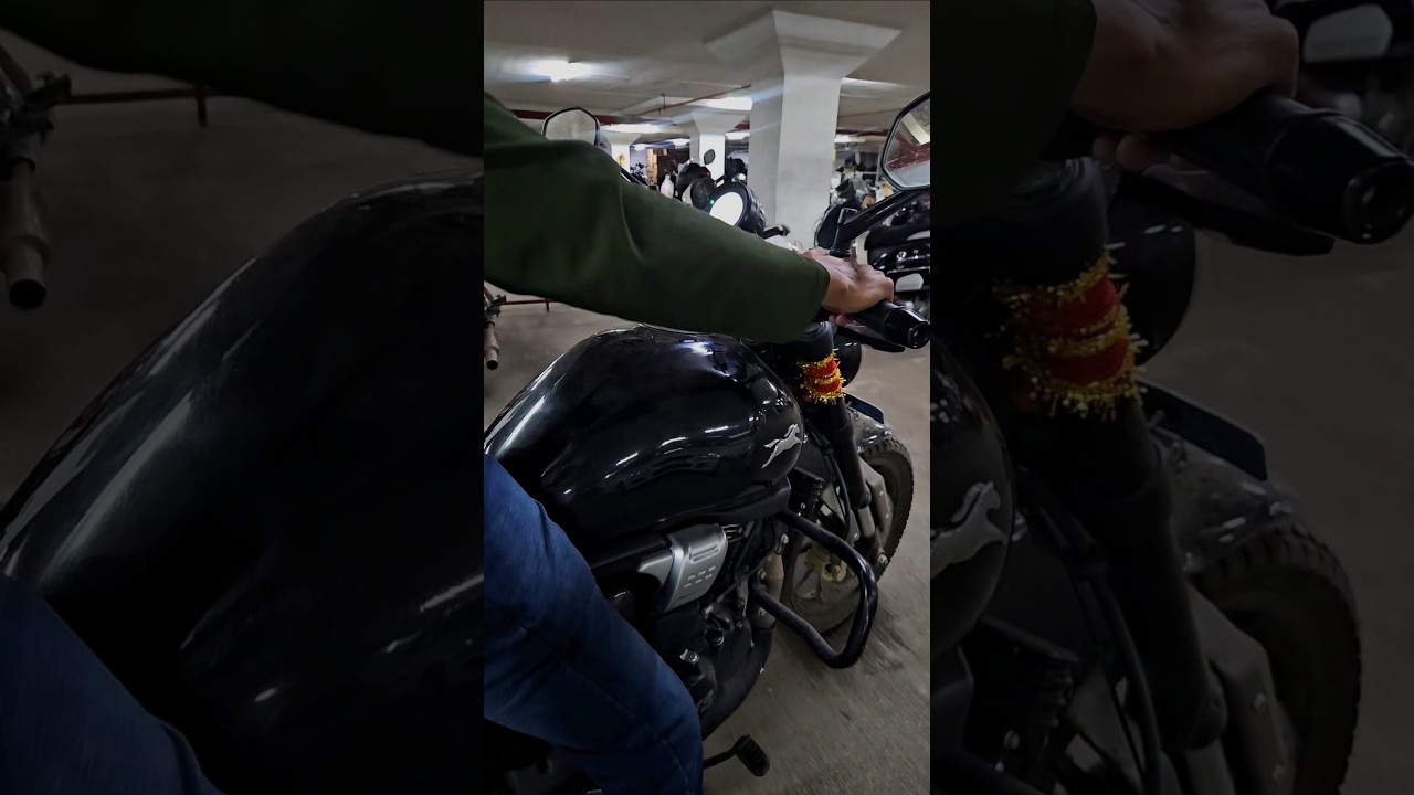 2025 TVS Ronin Black Raw Exhaust Sound