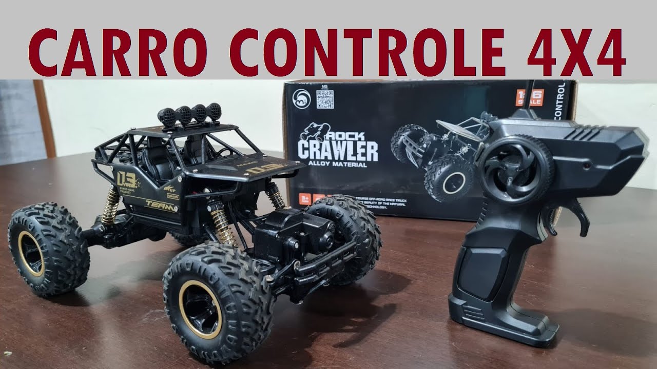 CARRO CONTROLE CRAWLER 4X4 - Vale a pena a compra?