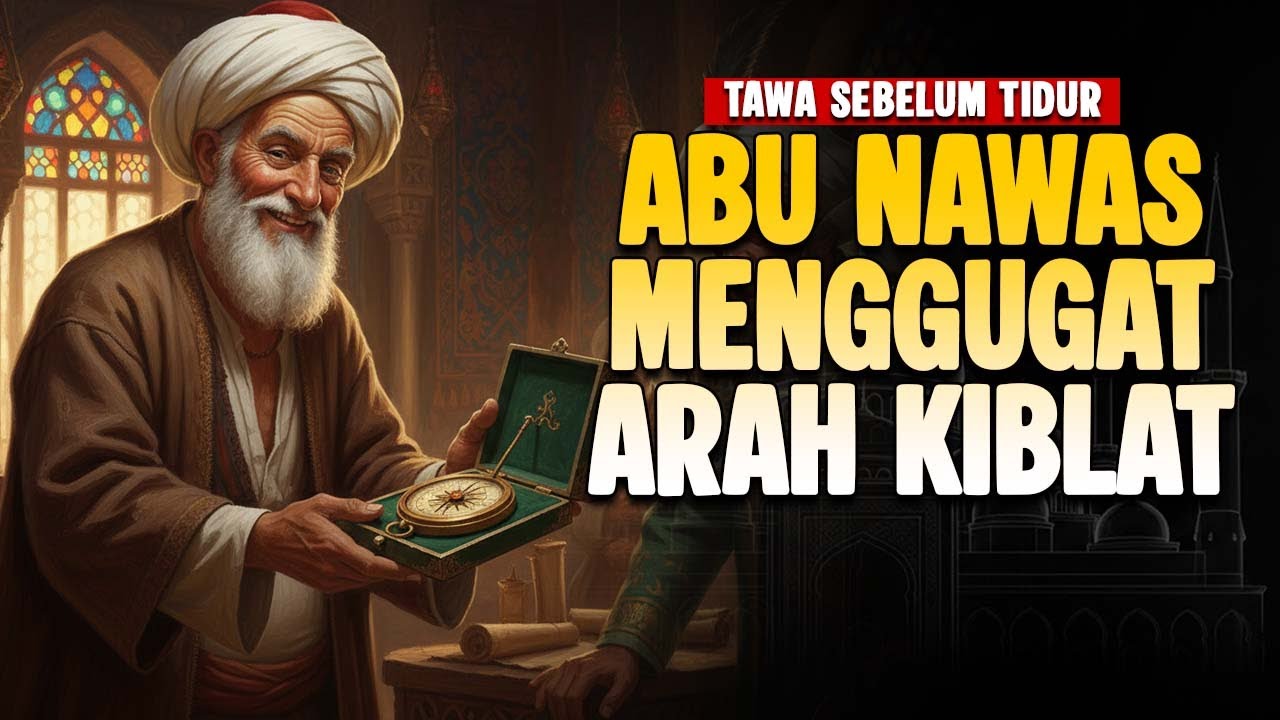 ABU NAWAS MENGGUGAT ARAH KIBLAT — KISAH LUCU PENGANTAR TIDUR