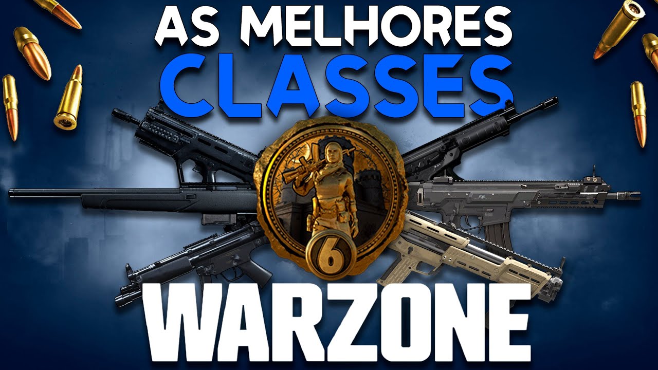 As MELHORES CLASSES para as MELHORES ARMAS do CoD WARZONE TEMPORADA 6!