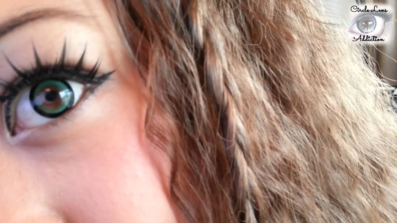 EOS G208 Candy Green Circle Lens contacts Review
