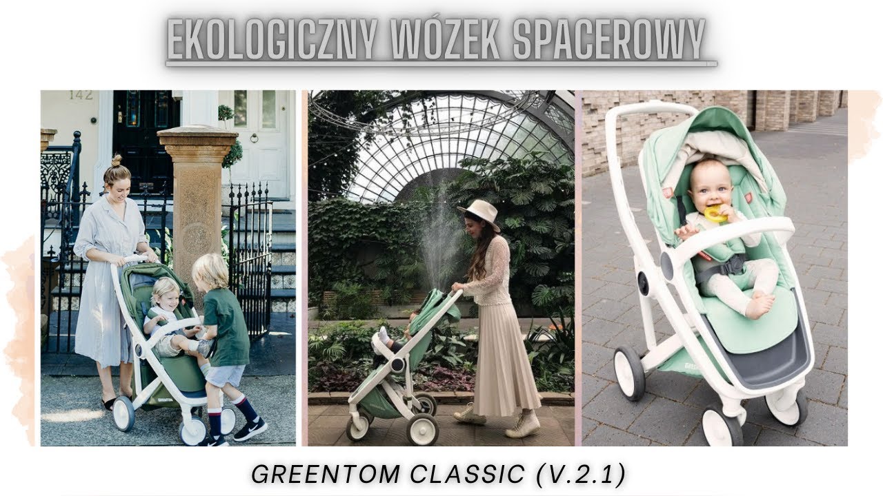 EKOLOGICZNY W&Oacute;ZEK SPACEROWY | GREENTOM CLASSIC (v.2.1) |