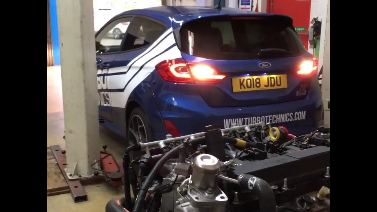 Ford Fiesta ST mk8 hybrid turbo scorpion exhaust decat