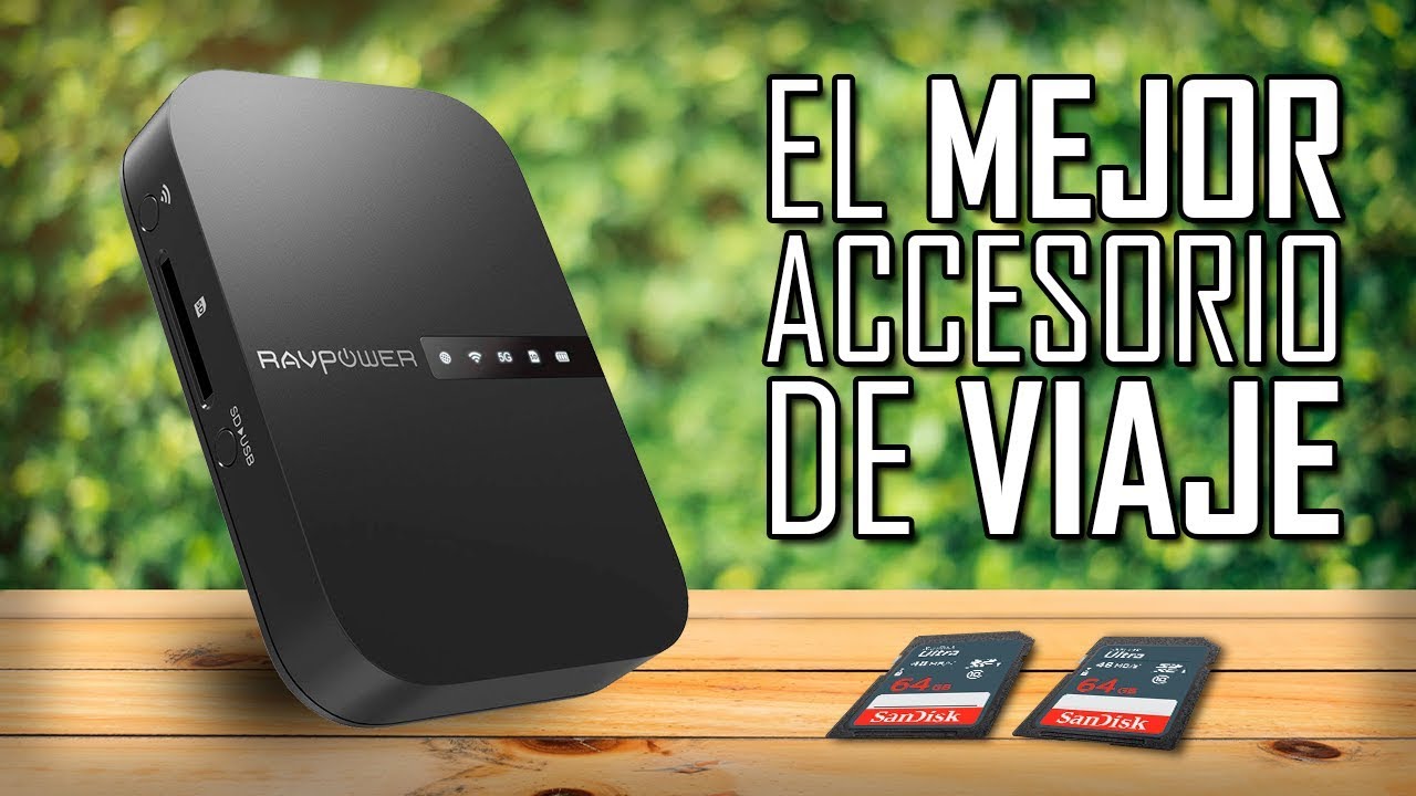😱 RAV FileHub | Copia tarjetas sin ordenador, router portatil, bateria externa,...