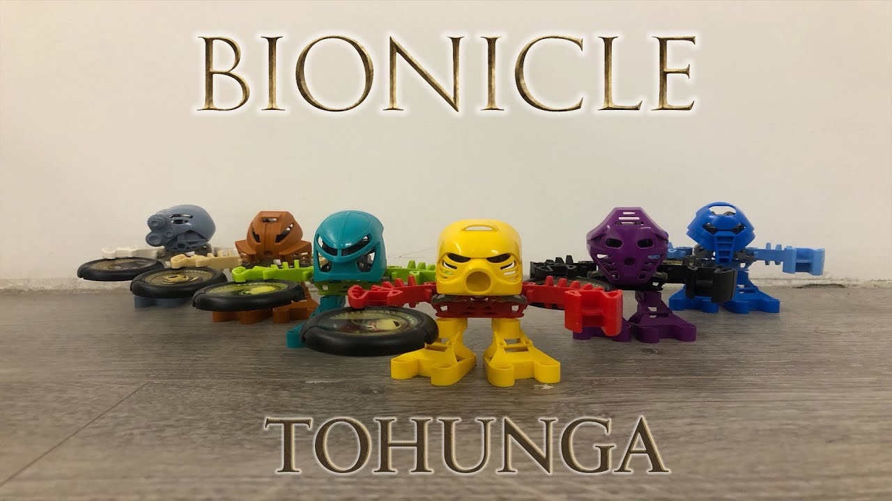 Обзор Lego Bionicle - Tohunga (1388, 1389, 1390, 1391, 1392, 1393)