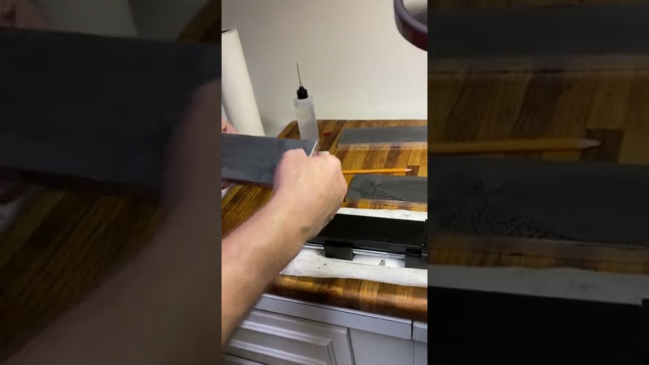 Lapping a Black Arkansas Stone in 5 Minutes