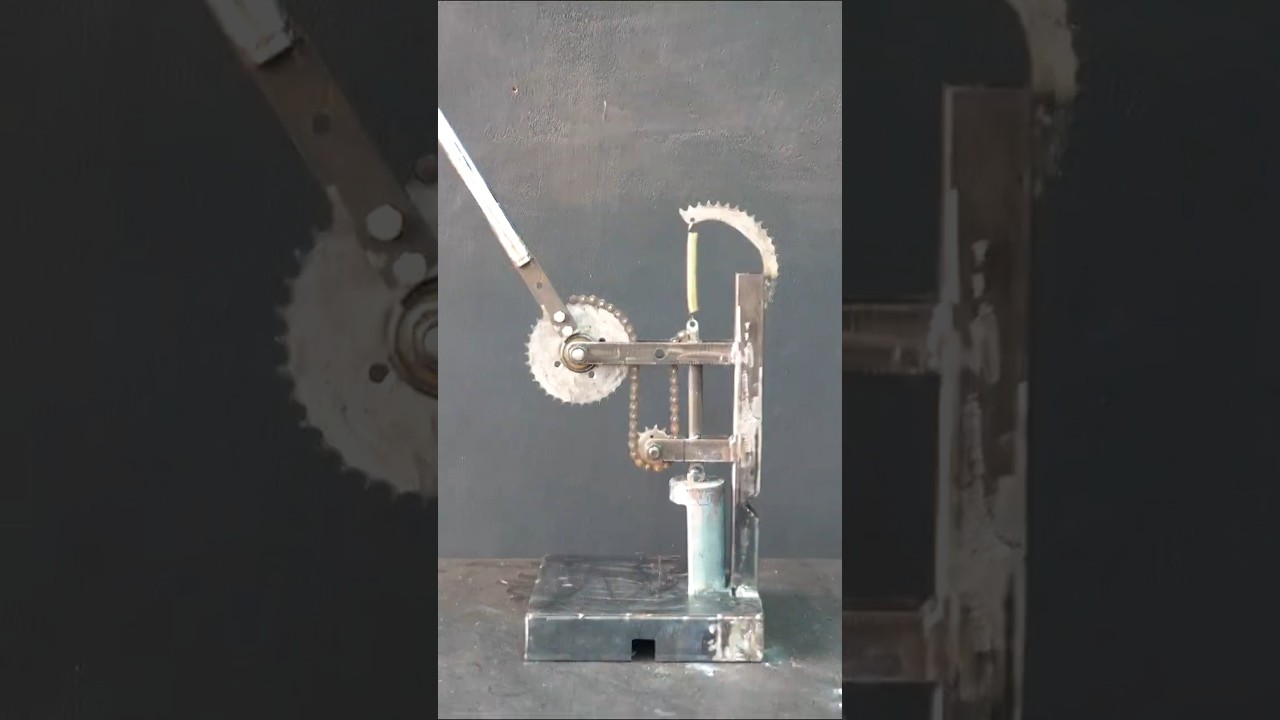 DIY and Crafts Can Pressing Tools Idea #metalworking #shorts #shortvideo #welding