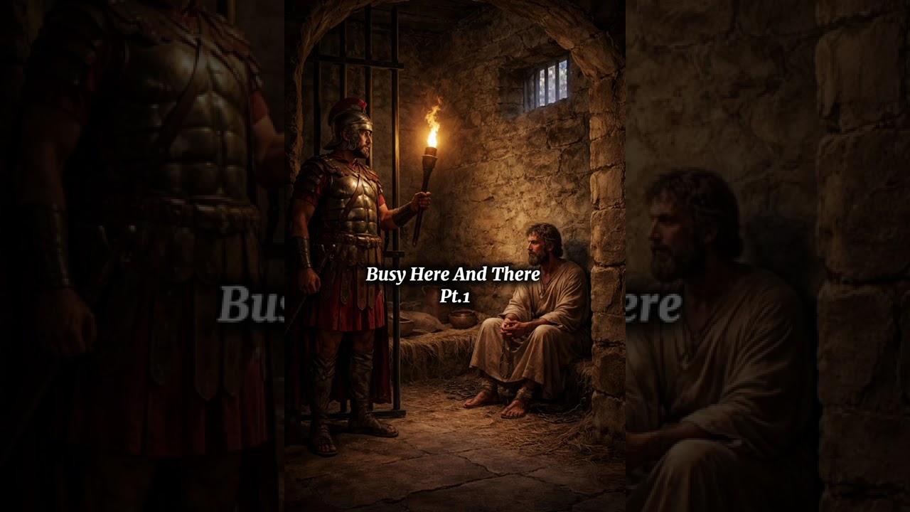 Busy Here And There Pt.1: The escaped prisoner 1 Kings 20:35-40