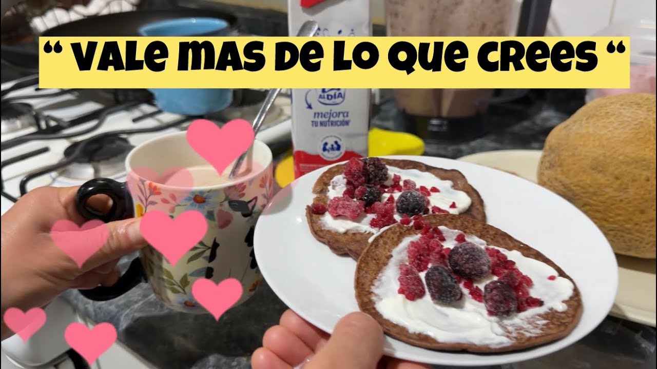🌅🥞”HOTCAKES con AMOR y palabras QUE NECESITAMOS escuchar”