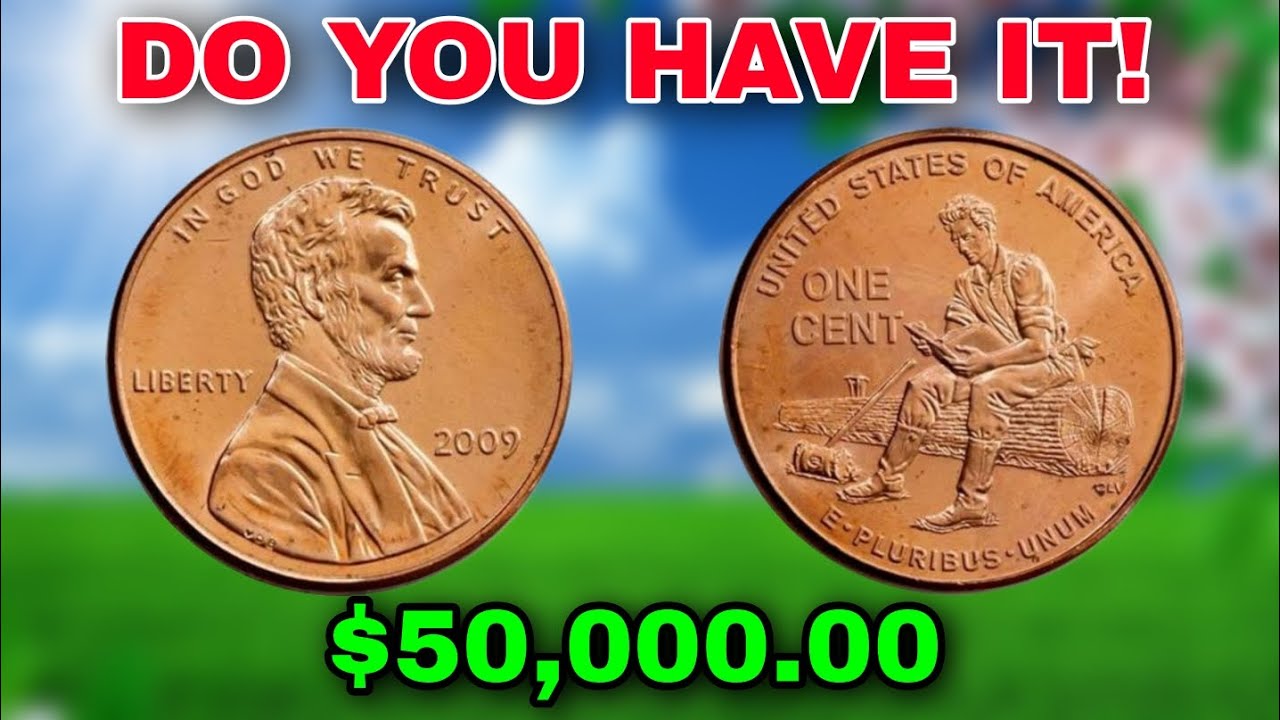 The Million-Dollar 2009 Lincoln Penny USA 1 Cent Penny! The coin value