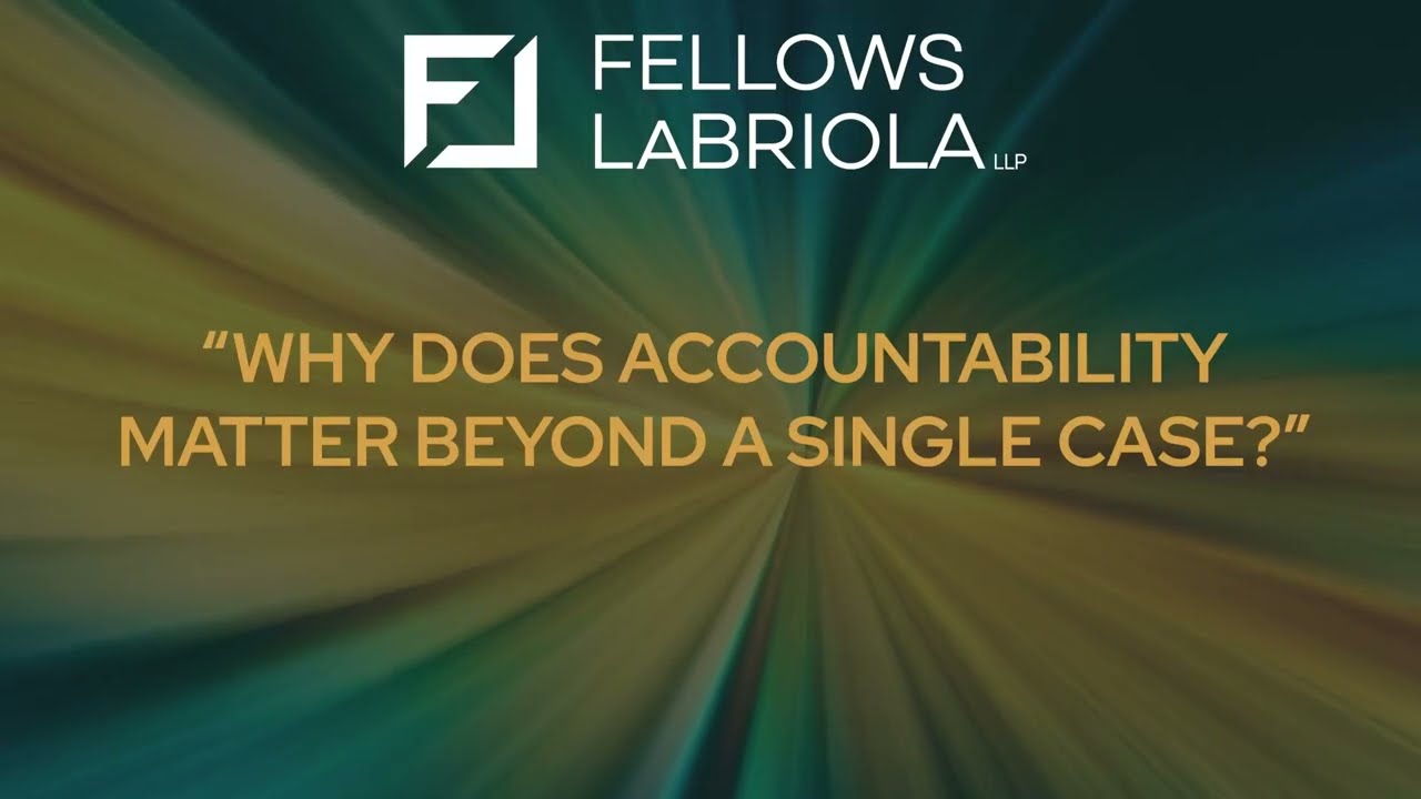 Why does accountability matter beyond a single case?