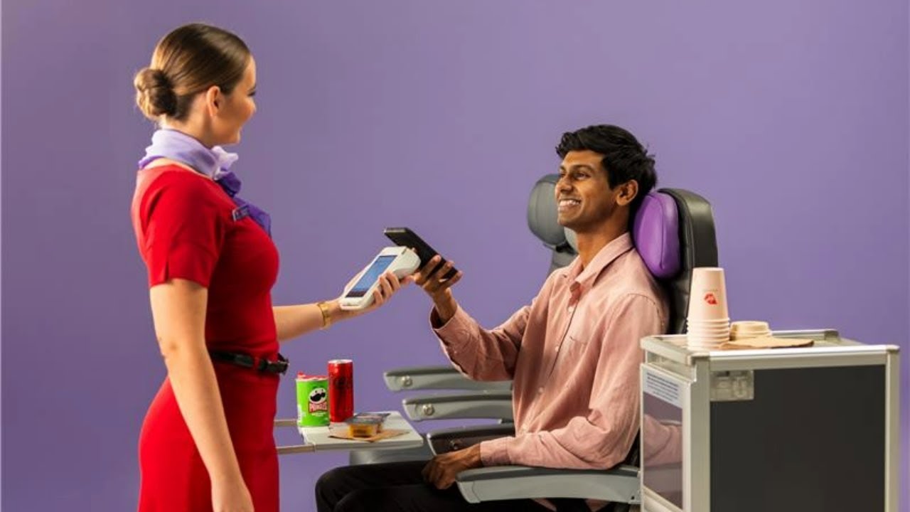Access Pay with Points onboard with Virgin Australia