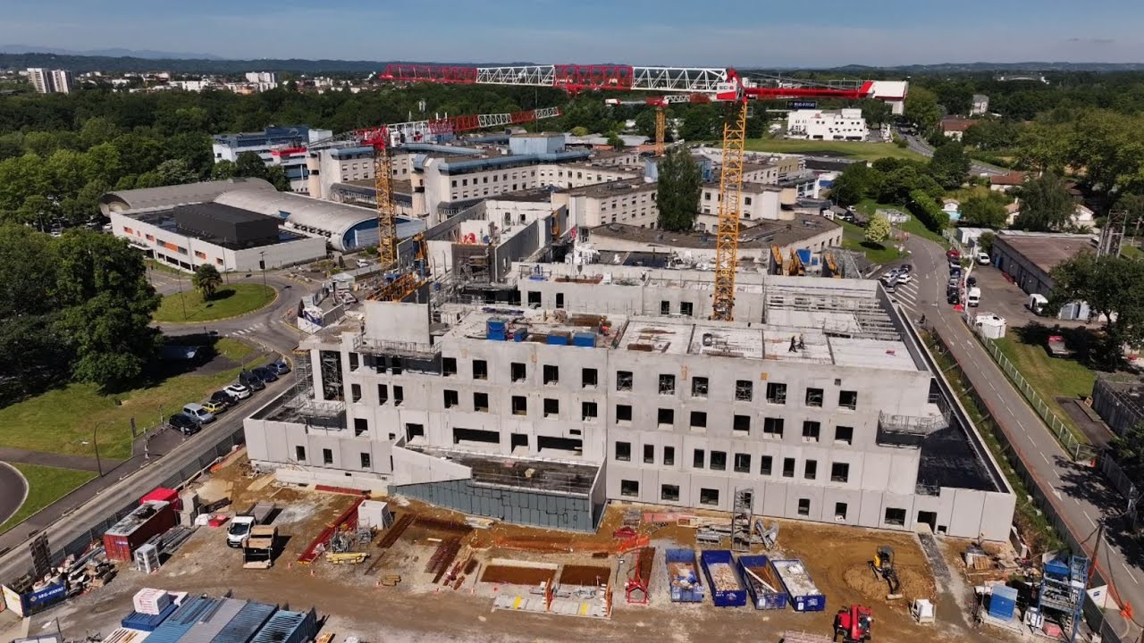 Pau, le point sur les travaux du centre hospitalier